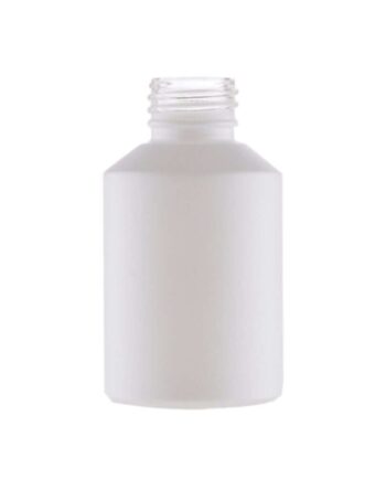 Elegant Hvid Glasflaske 60 ml til Skønhedsprodukter