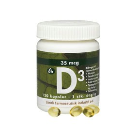 DfI D3 Vitamin 35 Mcg – Få 40% rabat på sundhedskapsler!