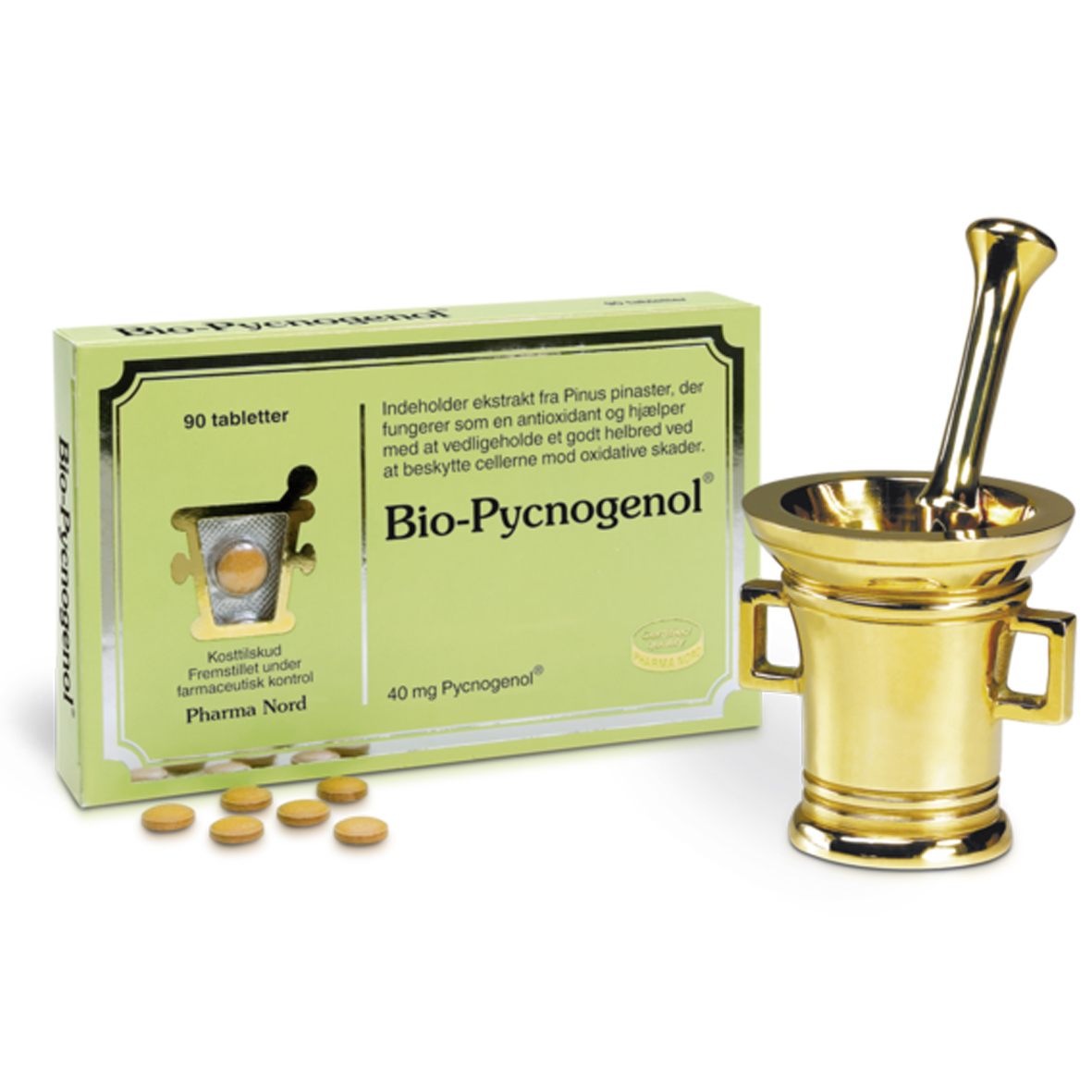 Pharma Nord Bio Pycnogenol - 90 Tabl. Sundhedstilskud!