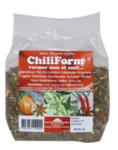 ChiliForm Bull 100 G – Stærk Te med Chili og Krydderier