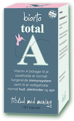 Biorto Total A Skin Vision Bull – 160 Kapsler til Sundhed