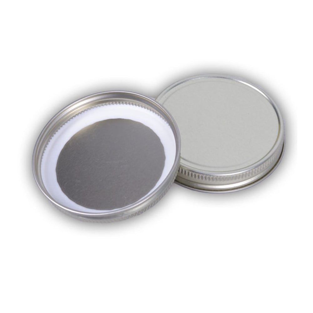 Sølvfarvet Metal Låg 70mm til Effektiv Opbevaring - Hurtig Levering!