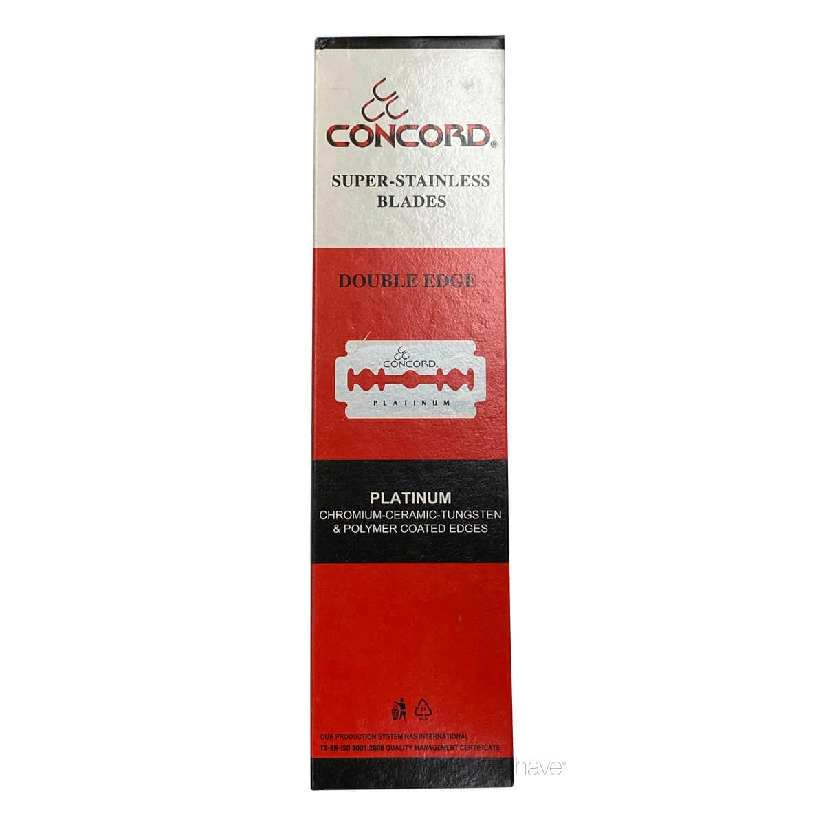 Derby Concord De Barberblade  1 Stang  20x5 Stk   100 Stk