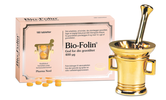 Pharma Nord Bio Folin 400 Mcg - 180 Tabl. Sundhedstilbud!