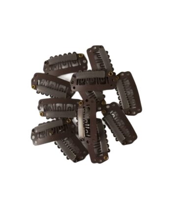 Clips Til Extensions   Mørkebrun Lo