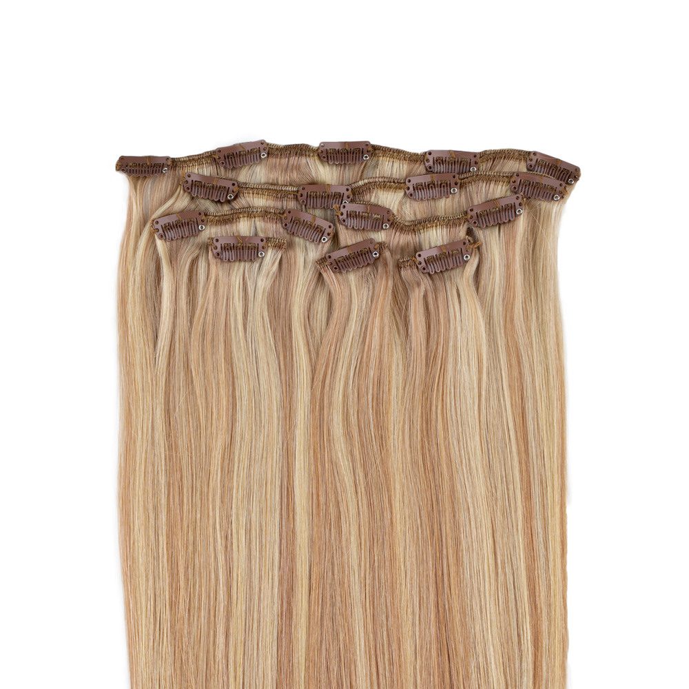 Clip On Extensions Mix 10/22 – Karamel og Gyldenblond