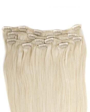 Clip On Extensions Lysblond 60a – Forvandl Dit Look!