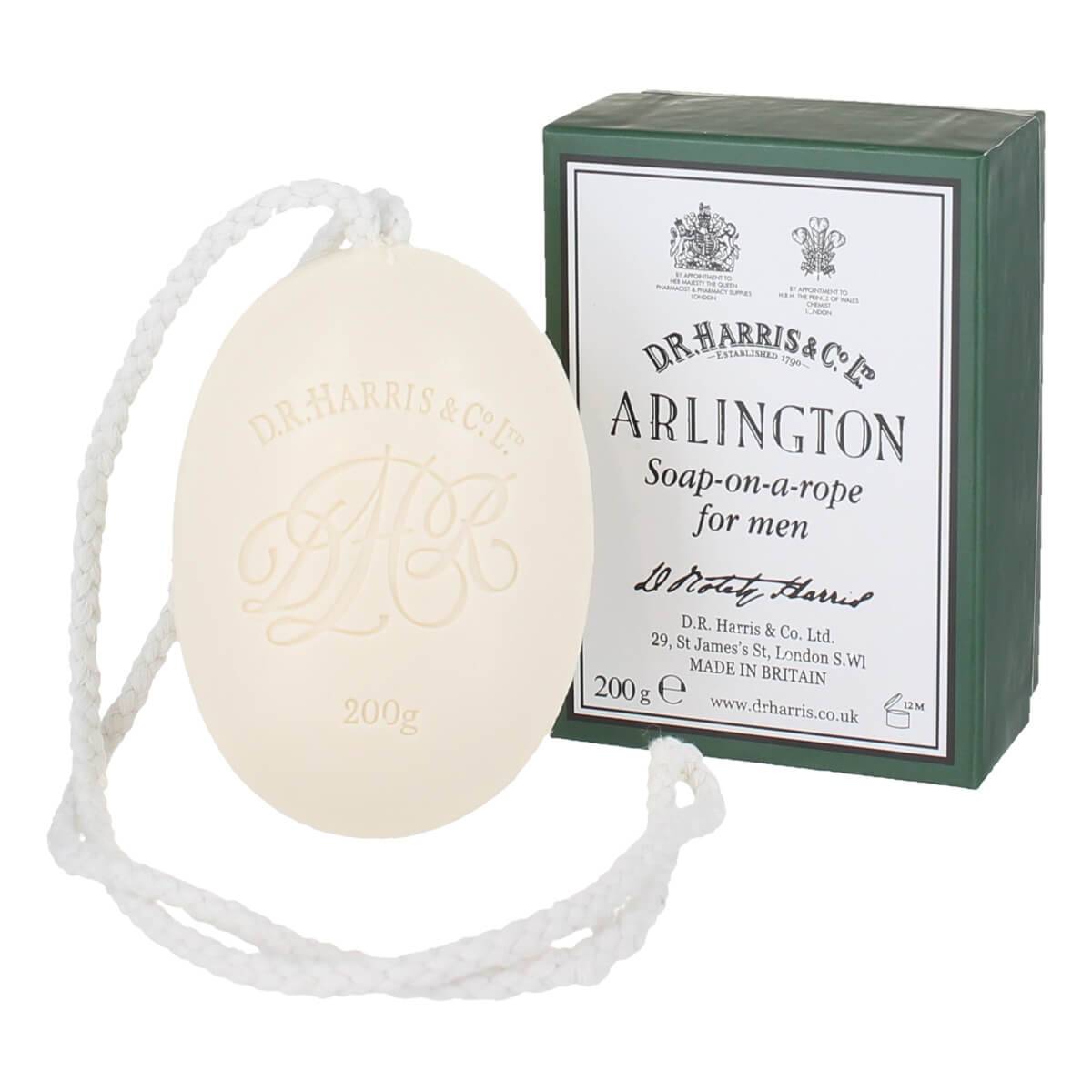 D R  Harris   Co  Ltd Arlington Badesæbe På Snor  200 G
