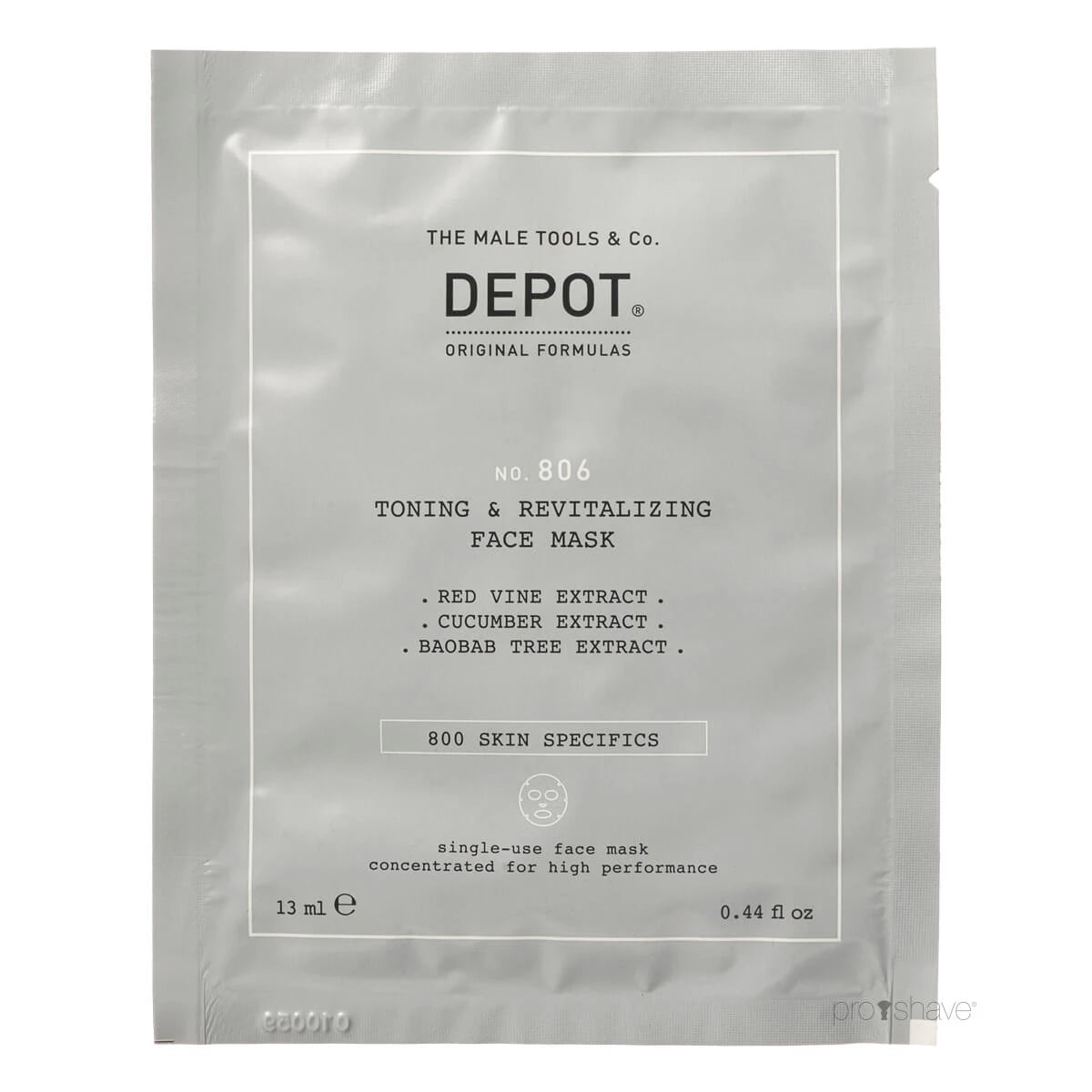 Depot   The Male Tools   Co  Toning   Revitalizing Face Mask  No  806  1 Stk