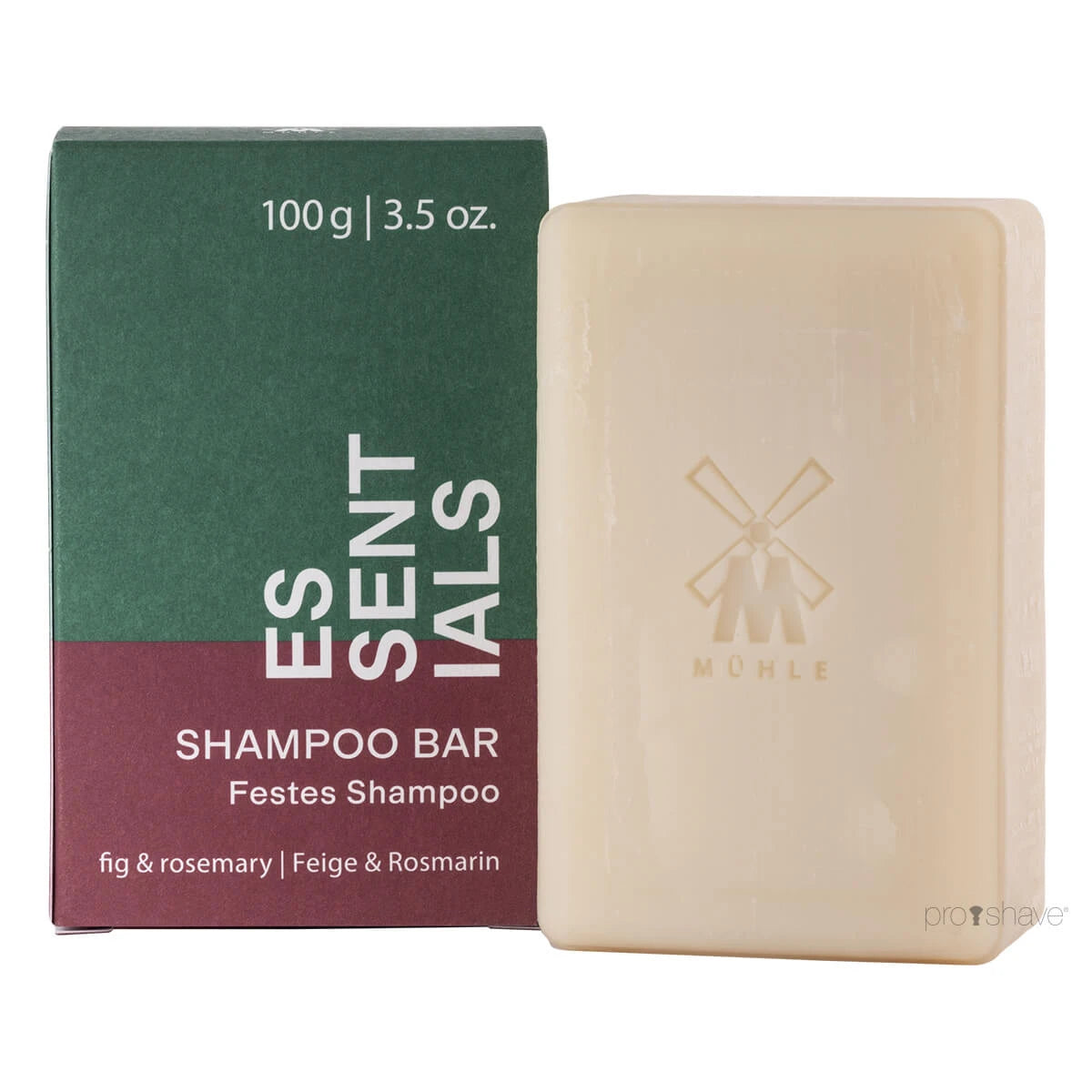 M? Hle Shaving Shampoo Bar  Fig   Rosemary  Essentials  100 Gr