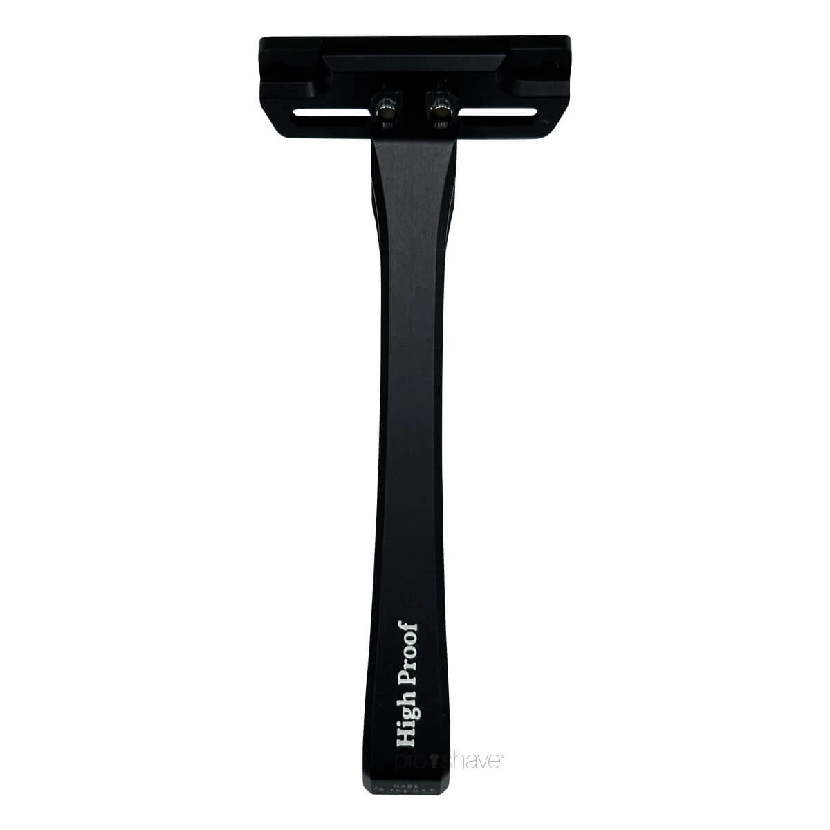 High Proof Razor Single Edge  Black Aluminum