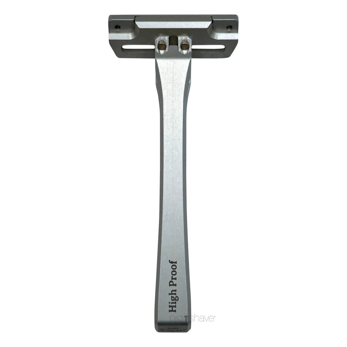 High Proof Razor Single Edge  Silver Aluminum