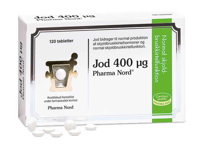 Jod 400 G Pharma Nord   120 Tabletter