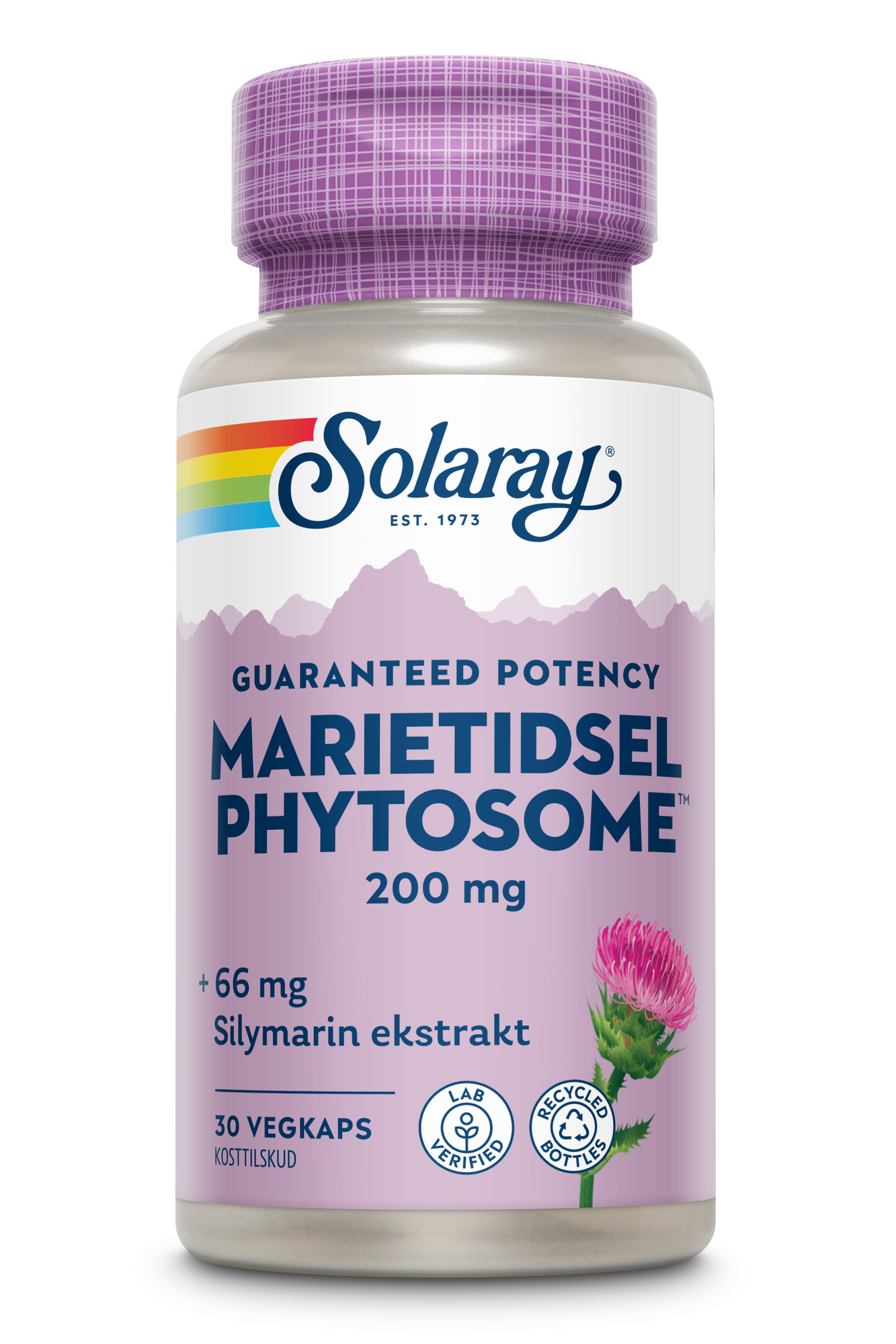 Solaray Marietidsel Phytosome   30 Kapsler