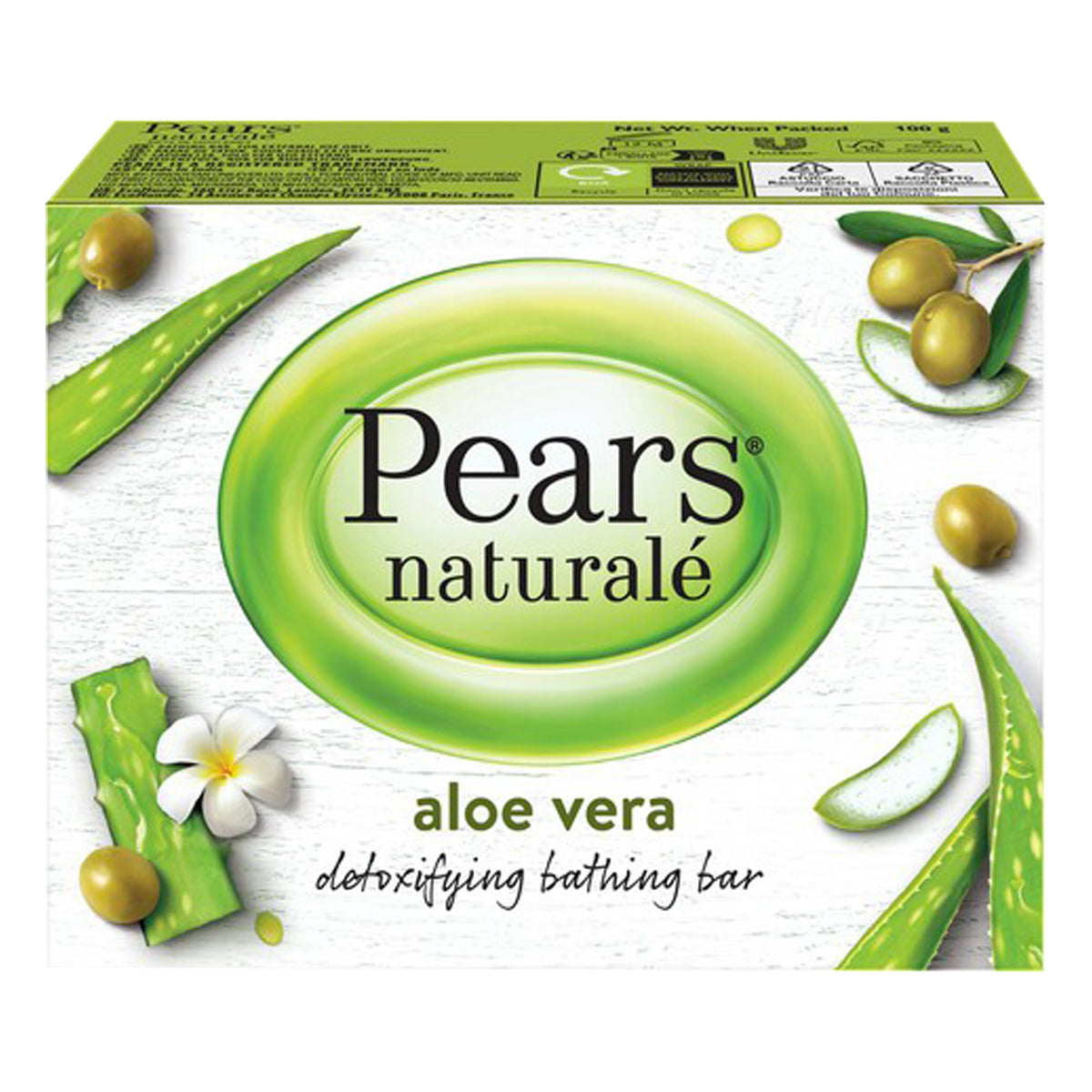 Pears Hånd  Og Badesæbe  Aloe Vera  125 Gr