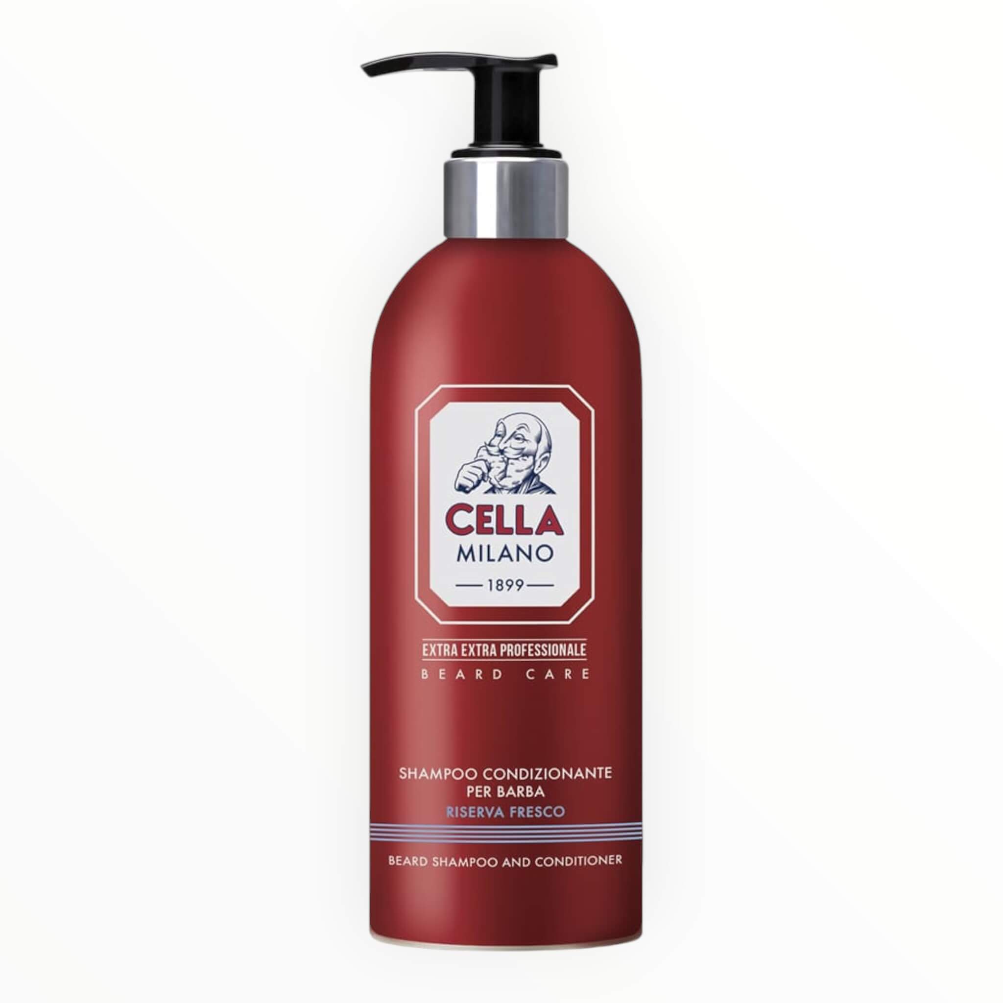 Cella Milano Plejende Skægshampoo  Riserva Fresco  500 Ml