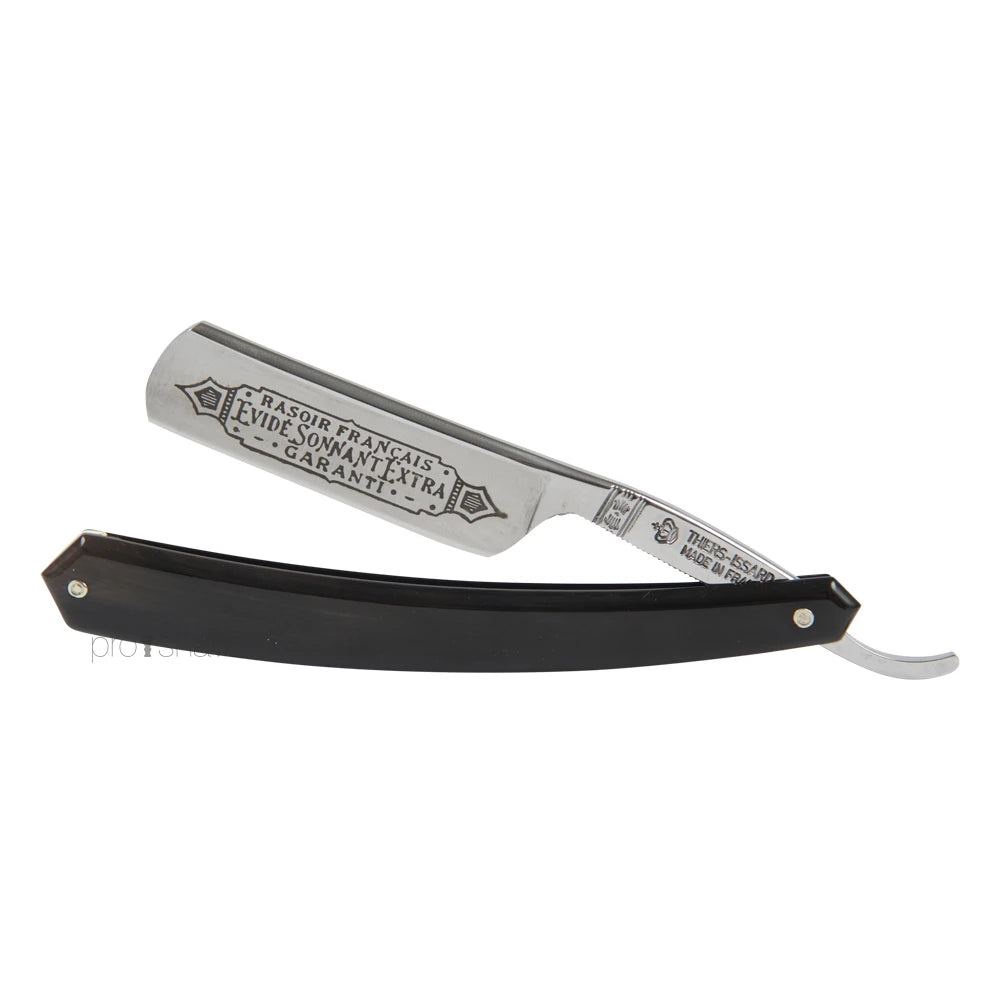 Thiers Issard Straight Razor  6 8 Round Nose  Horn