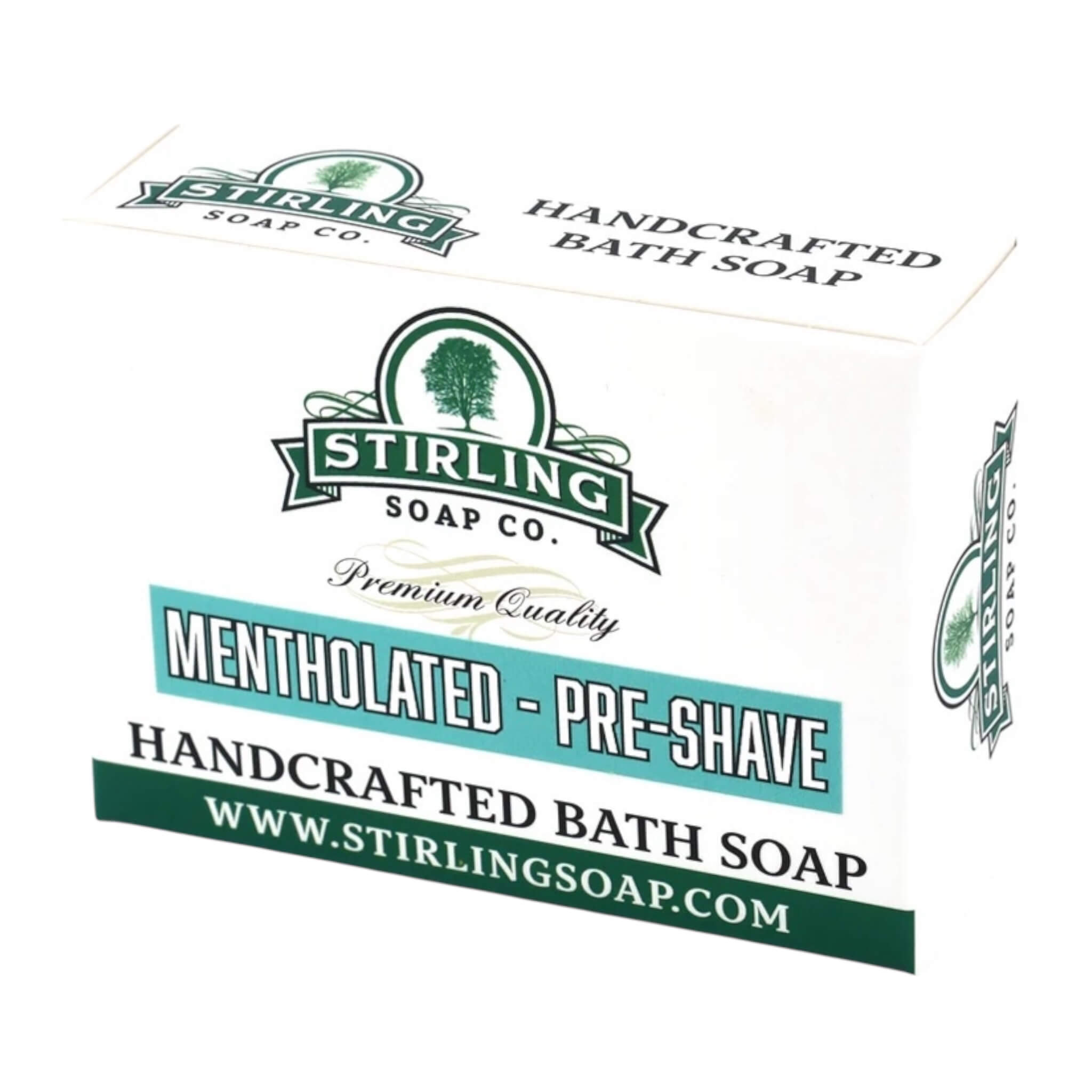 Stirling Soap Company Preshave Bar  Mentholated  155 G