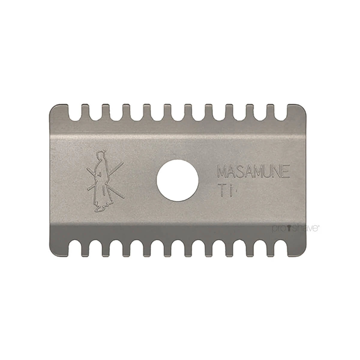 Tatara Razors Masamune Bundplade  åben Kam  Titanium