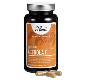 Nani Acerola C Vitamin 45 Kap – Styrk dit immunforsvar!