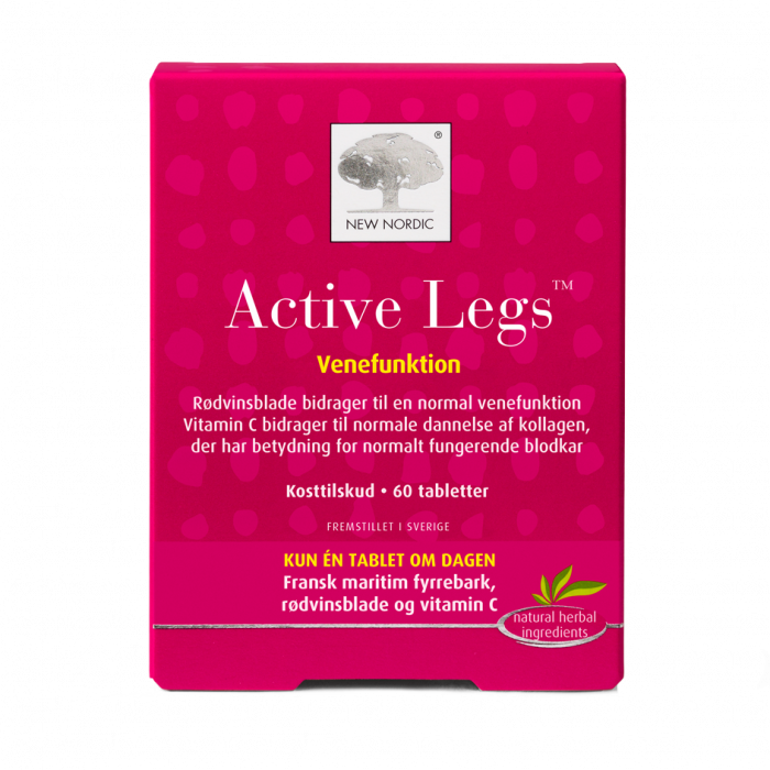 New Nordic Active Legs 60 Tabl - Støtte til Trætte Ben