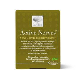 New Nordic Active Nerves 60 Tabl – Styrk dit humør!