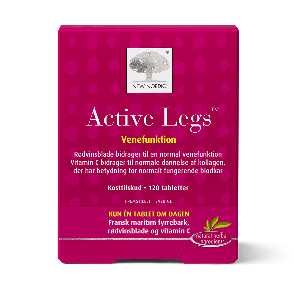 New Nordic Active Legs 120 Tabl – 2 Pakker til 980 kr!