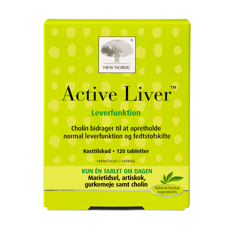 New Nordic Active Liver 120 Tabletter - Støt din lever!