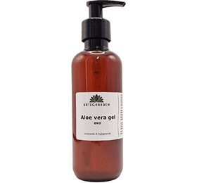 Urtegaarden Aloe Vera Gel 250ml – Beroligende Skønhedspleje