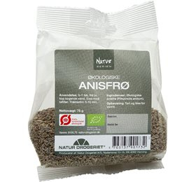 Økologisk Hel Anis 75 g - Krydderurt til Madlavning