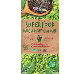 Superfood Matcha & Chia Ansigtsmaske - Glødende Hud!