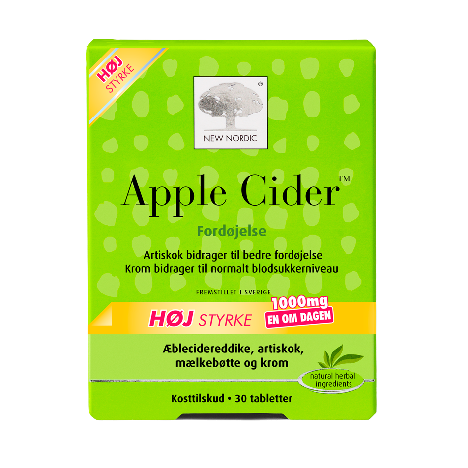 New Nordic Æblecider 30 Tabl – Styrk Din Fordøjelse!