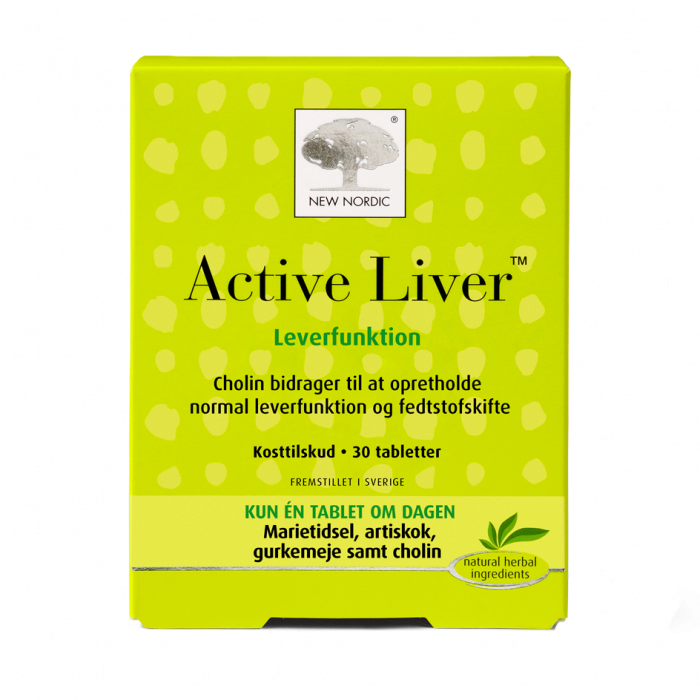 New Nordic Active Liver 30 Tabletter - Støtte til Leveren