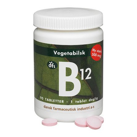 Stærk Dfi B12 Vitamin 500 Mcg – Støt din Sundhed!