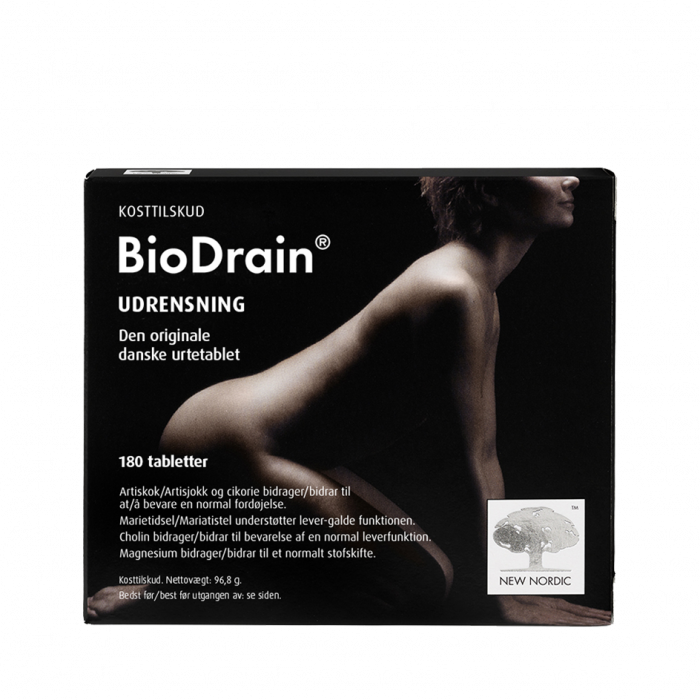 New Nordic Biodrain 180 Tabl – Udrensningstilbud til Velvære