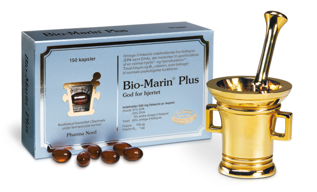 Pharma Nord Bio Marin Plus 150 Kapsler – Højkoncentreret Omega-3