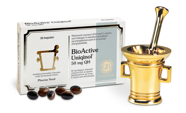 Pharma Nord Bioactive Uniqinol 50 mg – Energistøtte 30 Kapsler