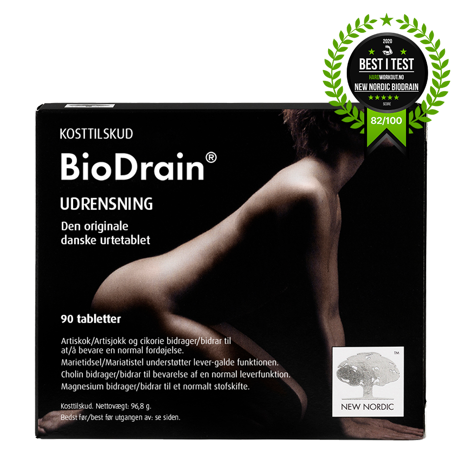 New Nordic Biodrain 90 Tabletter - Støtte til Leveren