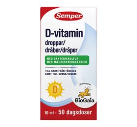 Semper Biogaia D Vitamindråber  Bull  10ml