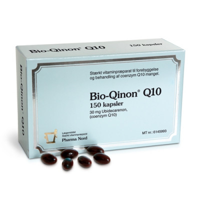 Pharma Nord Bio-Qinon Q10 30 mg – Sundhedskapsler 150 stk.