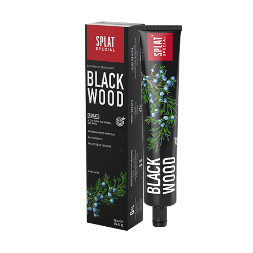 Splat? Tandpasta Blackwood 75 Ml - Naturlig Plakfjernelse