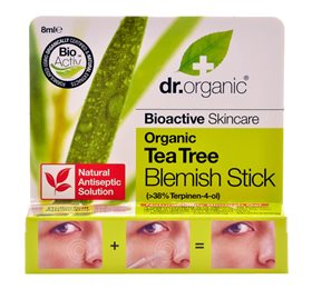 Dr Organic Tea Tree Urenheds Gel Stick - 8 ml tilbud!