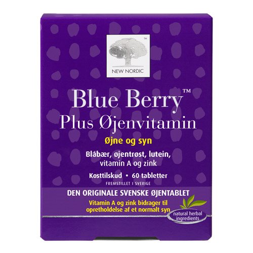 Blue Berry   60 Tabletter