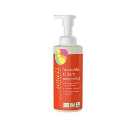 Sonett Økologisk Børne Skum Håndsæbe med Morgenfrue 200 ml