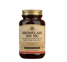 Solgar Bromelain 300 Mg - Kosttilskud til Fordøjelse