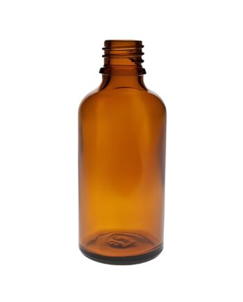 Brun Glasflaske 50 ml til Olier – Ideel Opbevaring!