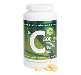 Dfi C 500 M Hyben – Effektiv C-vitamin depottabletter