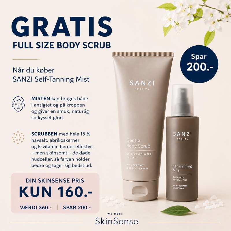 Sanzi Beauty Self Tanning Mist 120ml Inkl  Gratis Gave