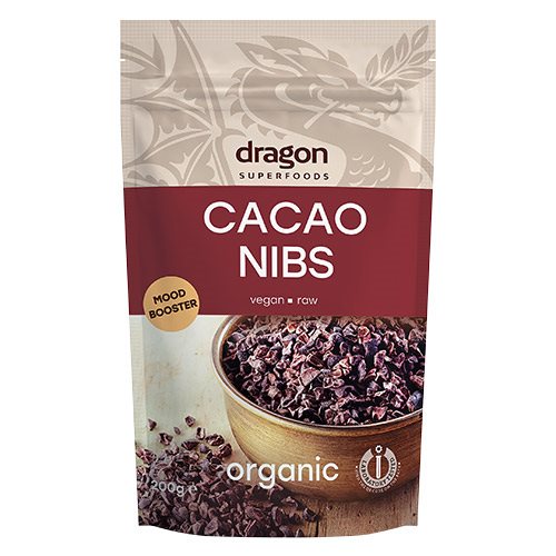 Cacao Nibs ø Criollo Raw   Dragon Superfoods   200 Gram