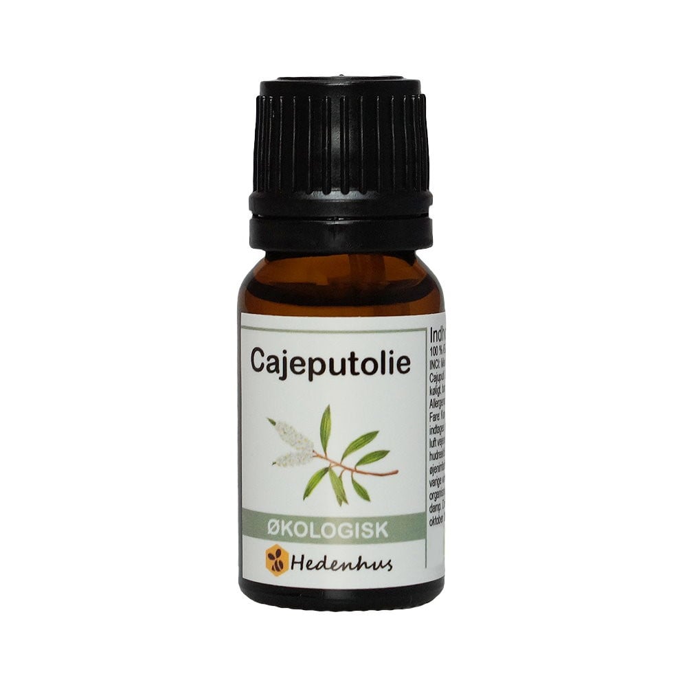 Økologisk Cajeputolie 100 ml - Antibakteriel og varmende